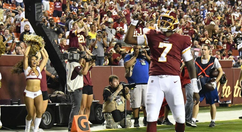 Dwayne Haskins shows enough in curtain call