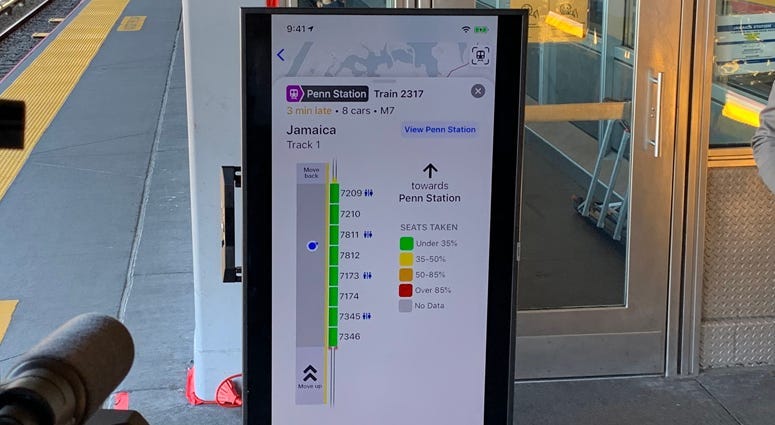 LIRR App Capacity Tracker