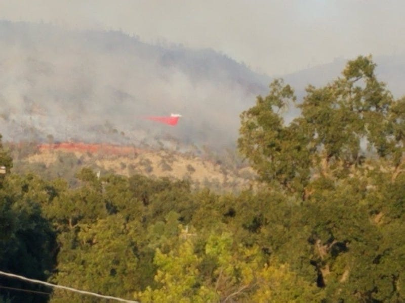 The Swedes Fire was burning near Oroville on Sept. 9, 2019.
