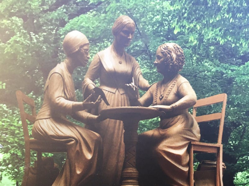 Central Park Statue