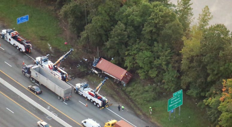 NY State Thruway Crash