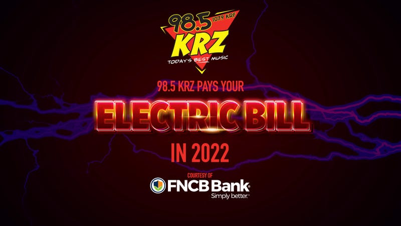 98.5 KRZ Pays Your Electric Bill in 2022