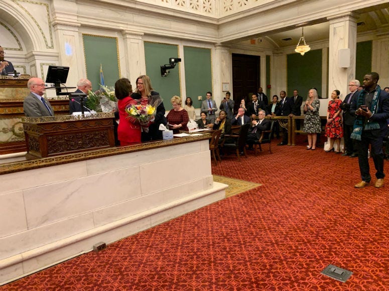 City Councilmembers at City Hall.