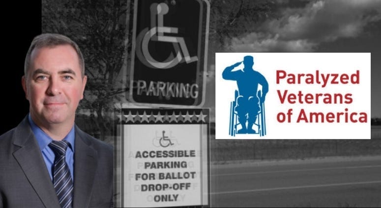 Carl Blake from Paralyzed Veterans of America talks voting issues for PVA veterans