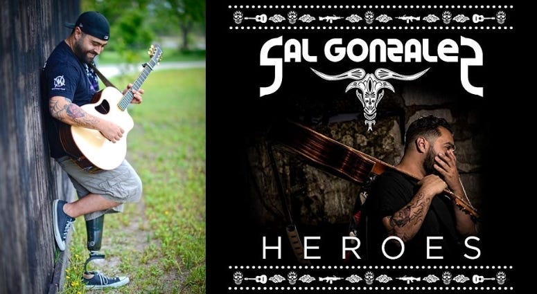 Marine Corps veteran Sal Gonzalez went from combat to country music success with Wounded Warrior Project