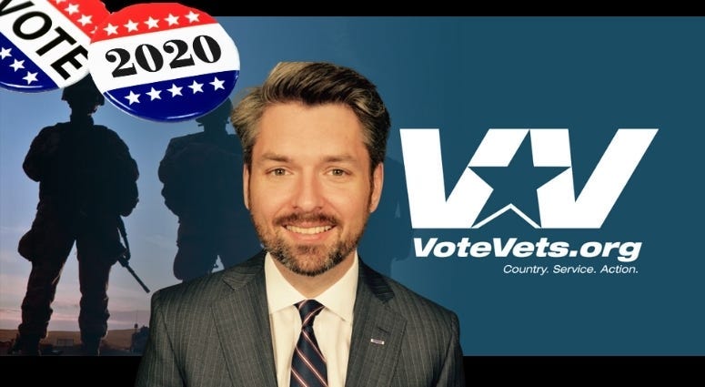 Will Fischer from VoteVets.org shares updates about veteran Democrats who won in Election 2020