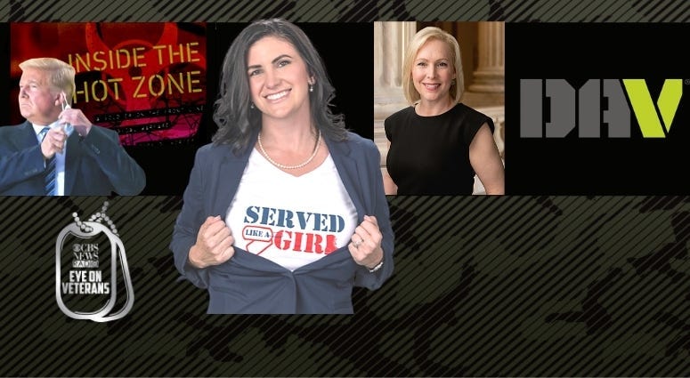 Ms Veteran America contest finalist Amanda Siddons, Dr. Mark Kortepeter, Sen. Kiersten Gillibrand and DAV are on CBS Eye on Veterans