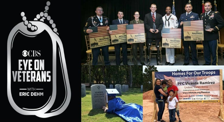 Military Times Service Members of the Year, Homes for our troops, Wounded Warrior Project, Children of Fallen Patriots