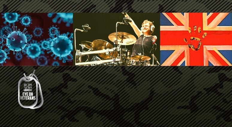 Def Leppard drummer Rick Allen is special guest on CBS Eye on Veterans