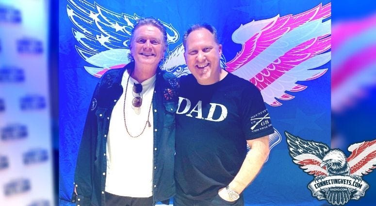Def Leppard drummer and CBS Eye on Veterans host, Phil Briggs