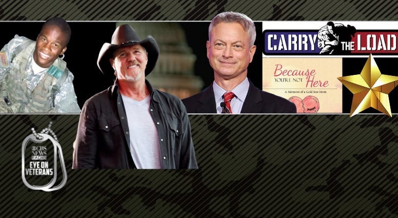 Author Sheila Mitchell-Murphy, Carry the Load, musician Trace Adkins and actor Gary Sinise