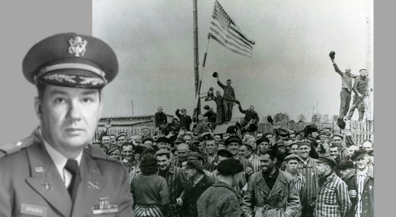 The Liberator by ALex Kershaw documents the epic story of Army Officer Felix Sparks and the liberation of Dachau