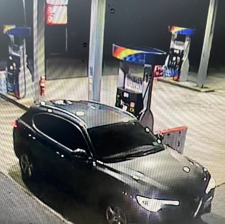 second shot of vehicle