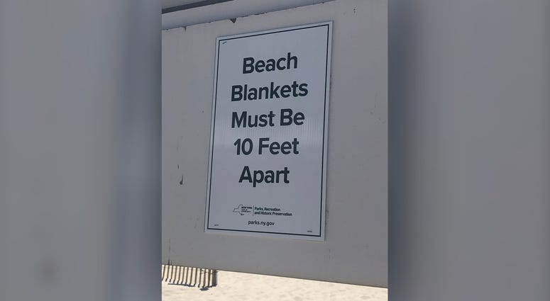 Beach Blankets Distancing