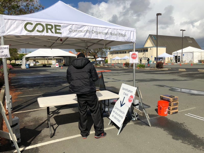 May 18, 2020 - New Covid-19 testing site in East Oakland