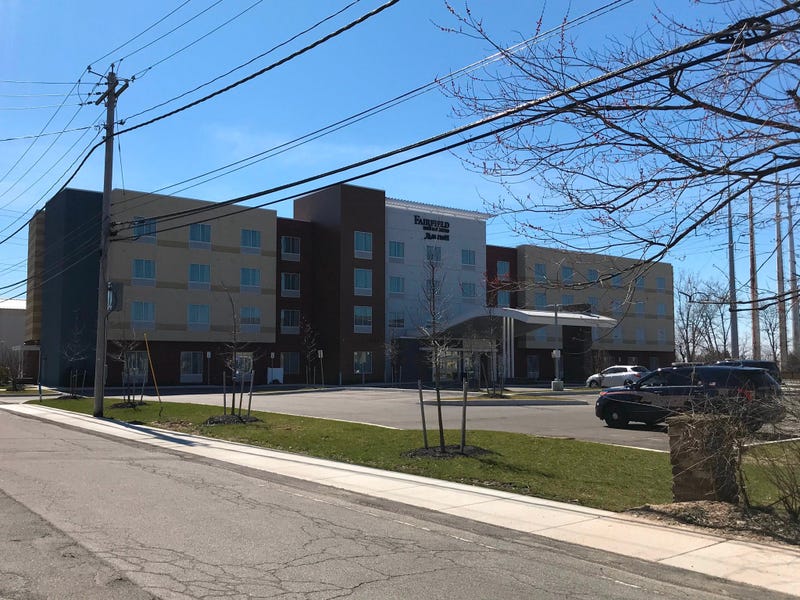 Fairfield Inn in Amherst. March 27, 2020 (WBEN Photo/Tim Wenger)