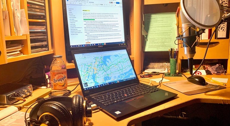 Jim Feldman's home office