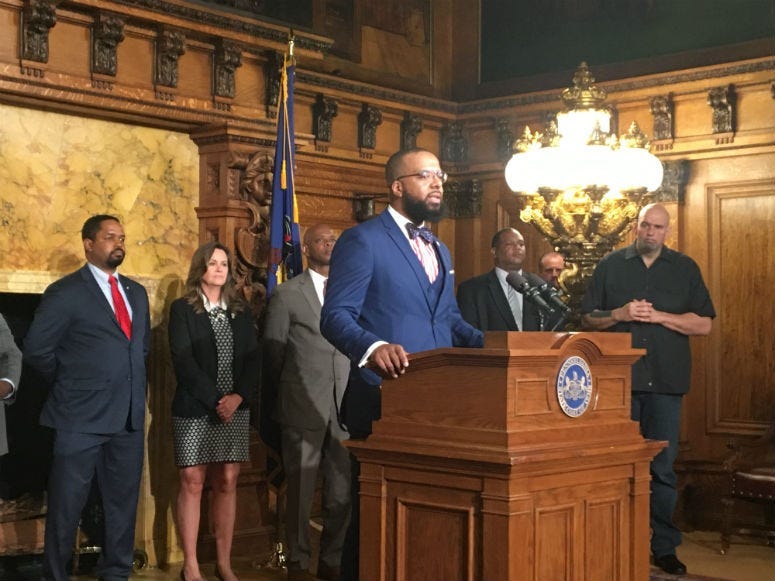 Pennsylvania's lieutenant governor appointed Brandon Flood, a political insider in Harrisburg and a former inmate, to be new secretary of the Board of Pardons.