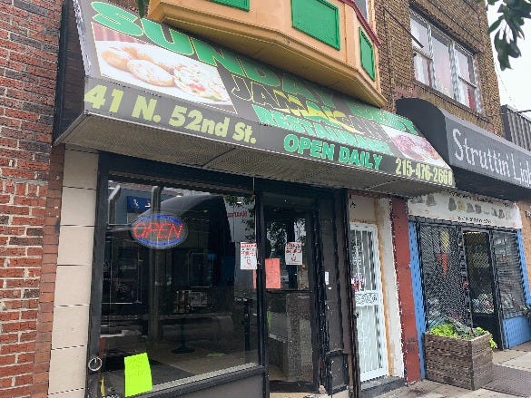 Sunday Best Jamacian Restaurant in West Philadelphia