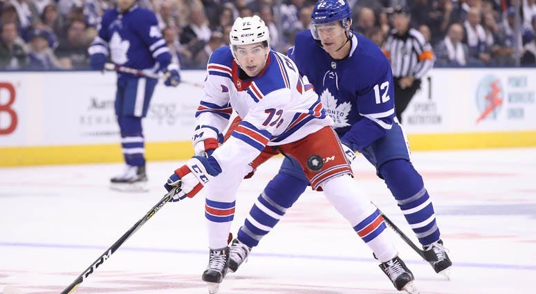 Rangers center Filip Chytil
