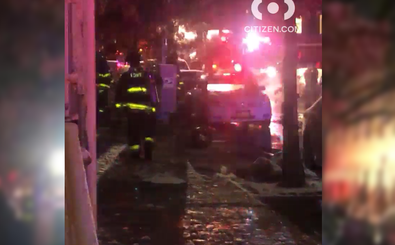Manhole fire Crown Heights