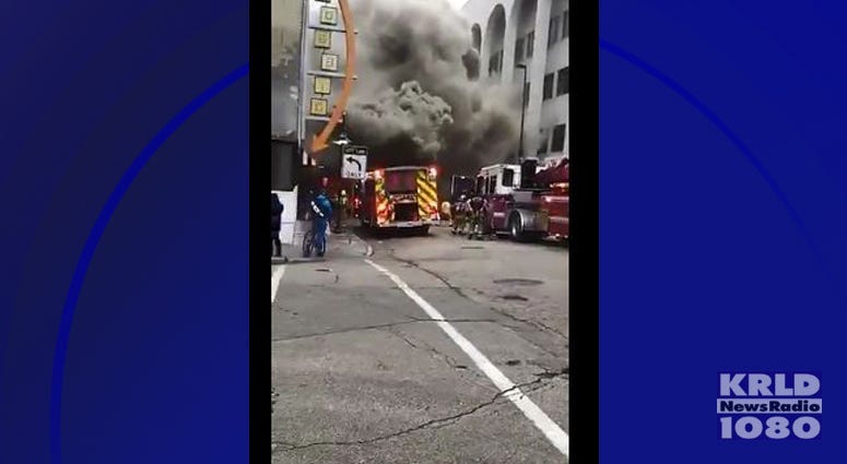Downtown Dallas Fire