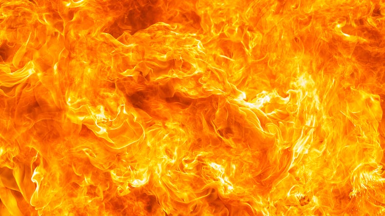 A Garden City apartment was destroyed by fire