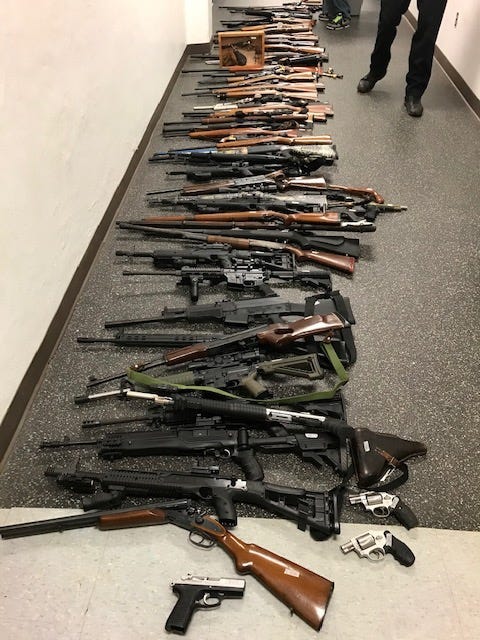 Firearms Seized