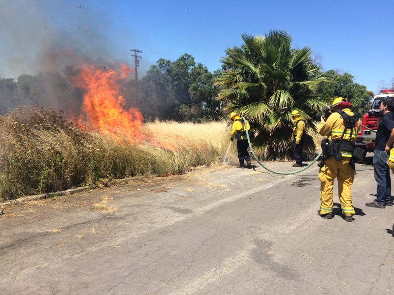 Firefighters in Contra Costa County demonstrated the hazards posed by fireworks on June 18, 2019.
