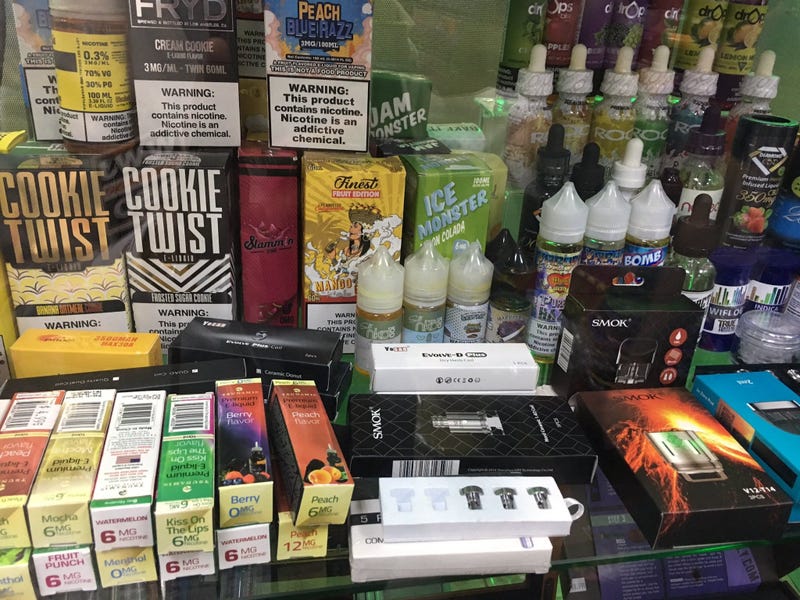 flavored vaping products