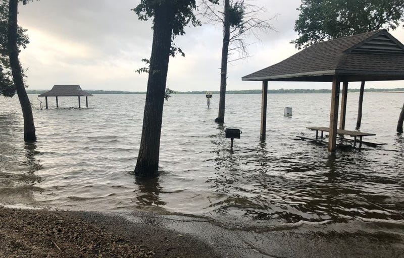 Flooded Lake, Flooded Campground