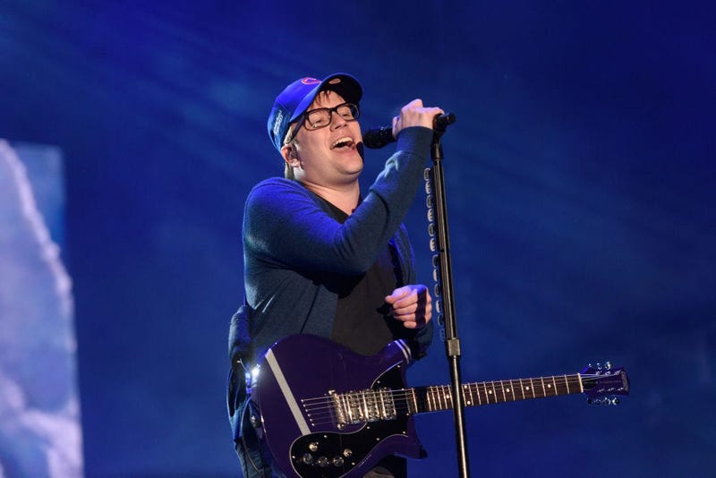 Patrick Stump Sings At Fallout Boy Concert