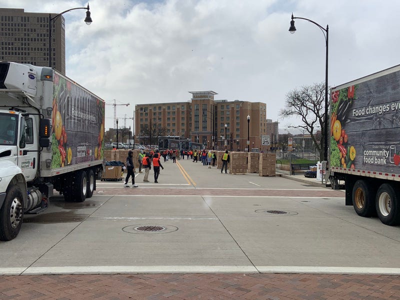 Food Distribution at PPG Paints Arena