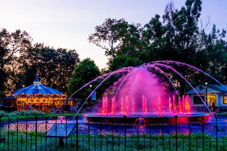 New upgrade for Franklin Square Fountain has been unveiled.
