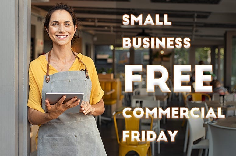 Free Commercial Friday