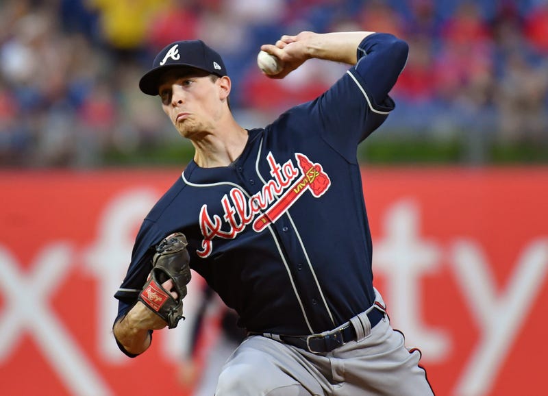 Braves' Max Fried pitches against the Phillies.