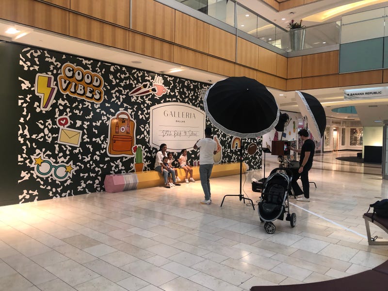 Back-to-school Galleria event