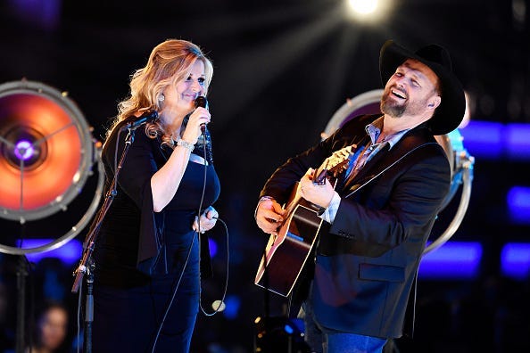 Garth Brooks, Trisha Yearwood, Shallow, Radiocom LIVE,