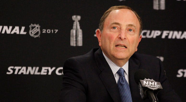 NHL Commissioner Gary Bettman