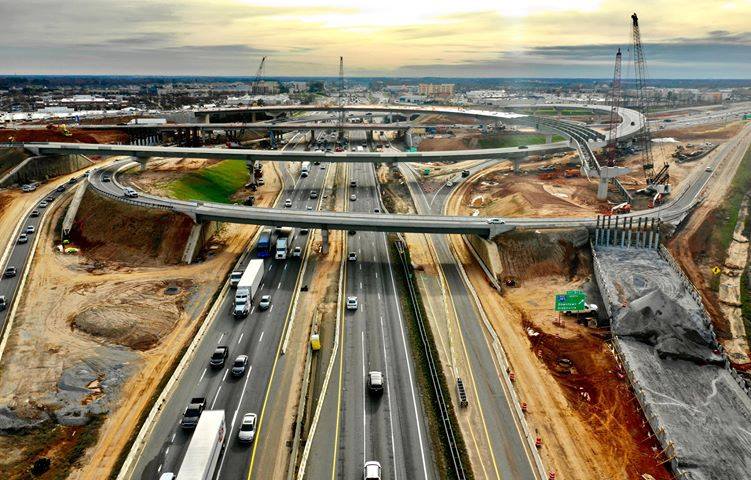 85-385 Gateway Project construction