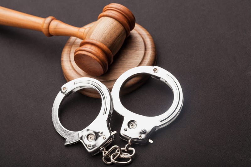 gavel handcuffs