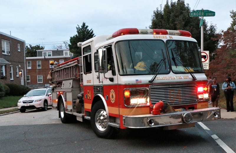 Philadelphia fire truck