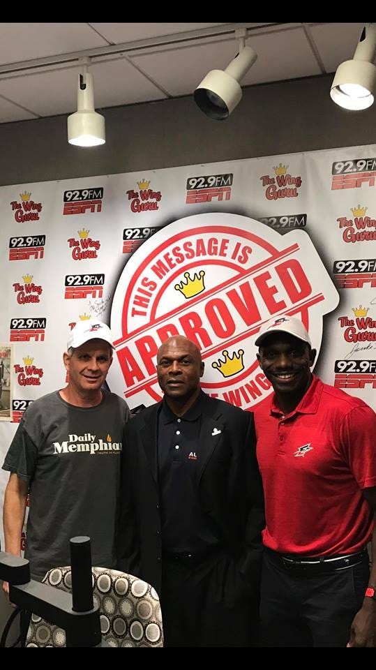 Geoff with AAF Memphis
