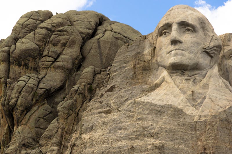 Washington portion of Mount Rushmore