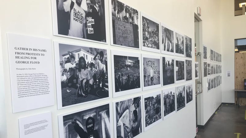 George Floyd exhibit is part of the Minnesota African American Heritage Museum and Gallery