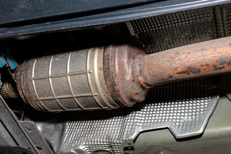 Catalytic converter theft
