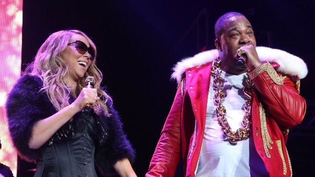 Mariah Carey and Busta Rhymes