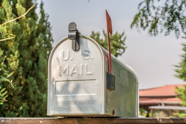 US mailbox