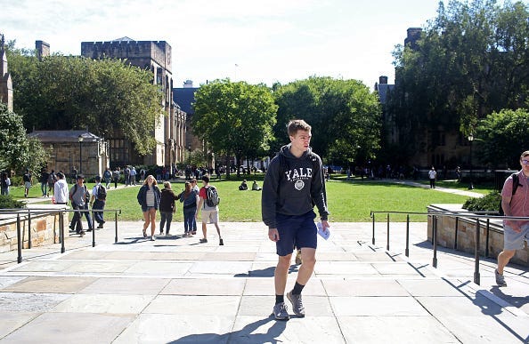 Yale campus and studio