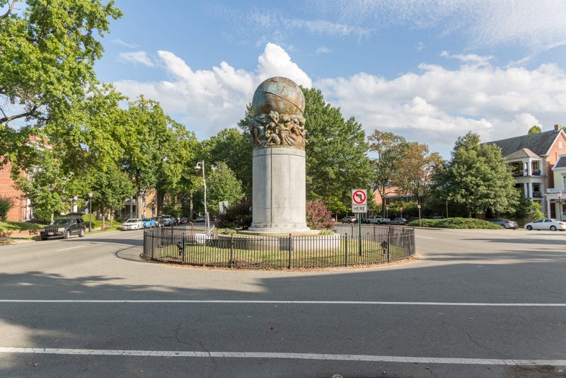 Matthew Fontaine Maury Monument on Monument Avenue in Richmond